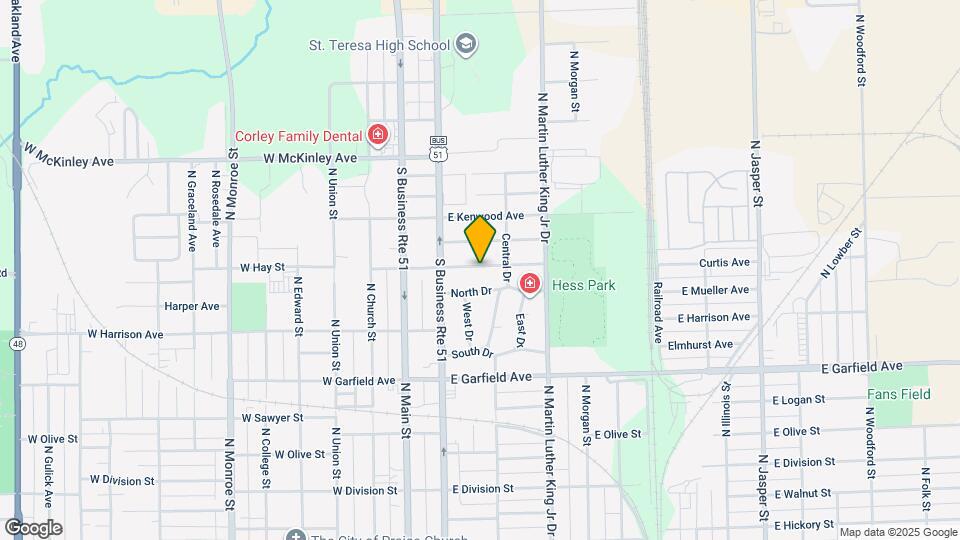 303 E Kellar Ln Mapa y Detalles de la Ubicación