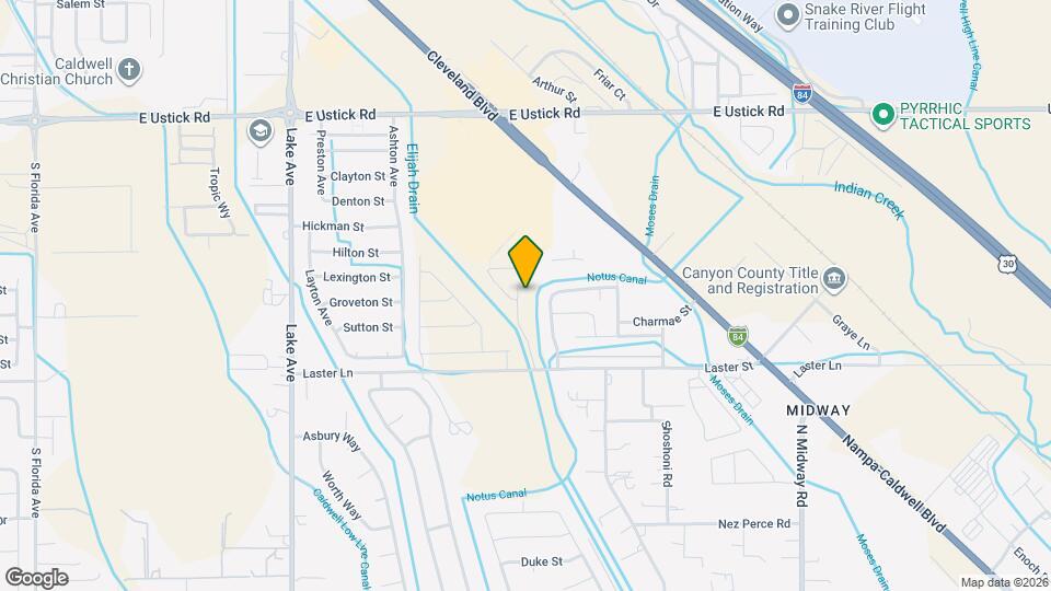 4617 Highgarden Wy Map and Location Details