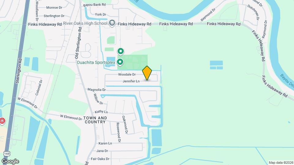 Bream Bayou Apartments Map and Location Details