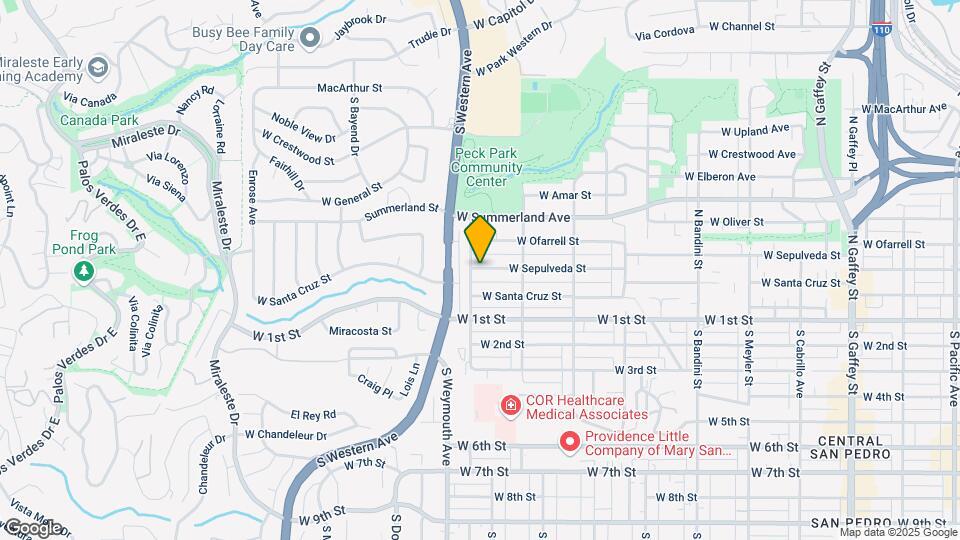 1497-1499 W Sepulveda St Map and Location Details