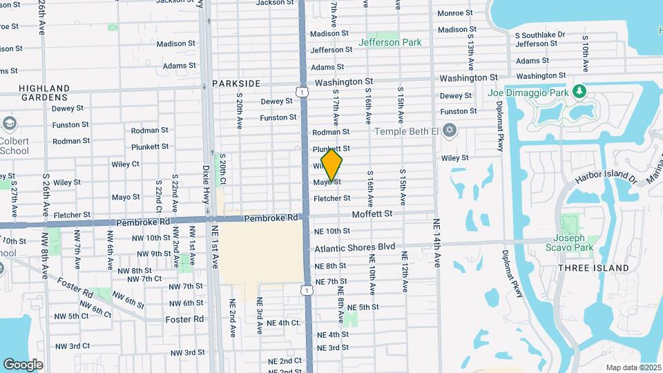 1710 Mayo St Mapa y Detalles de la Ubicación