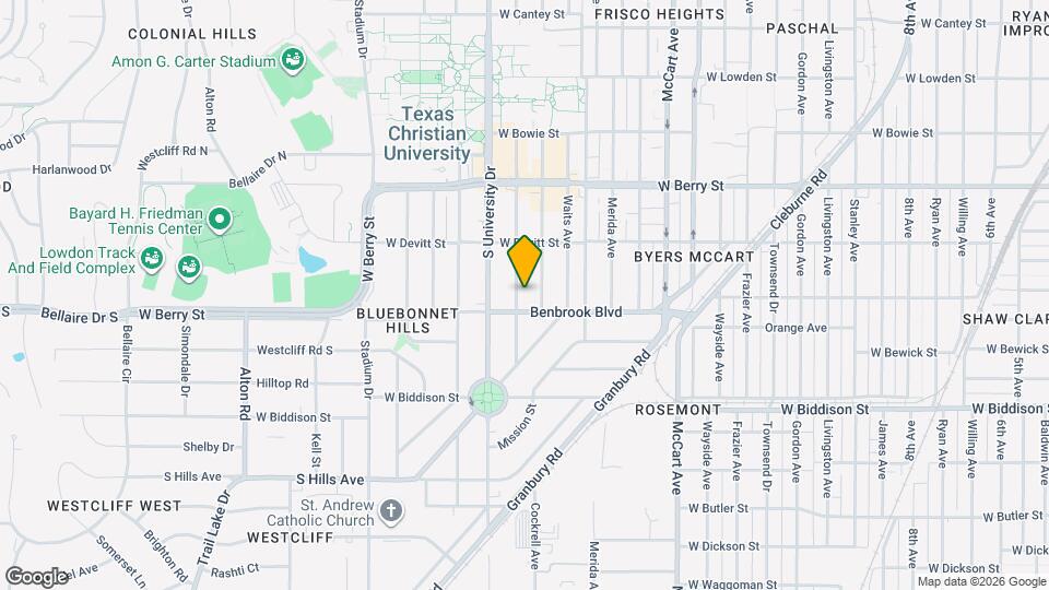 3245 Cockrell Ave Map and Location Details