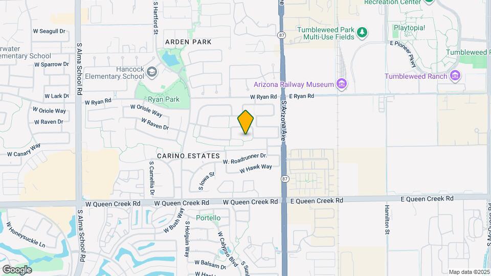 204 W Goldfinch Way Map and Location Details