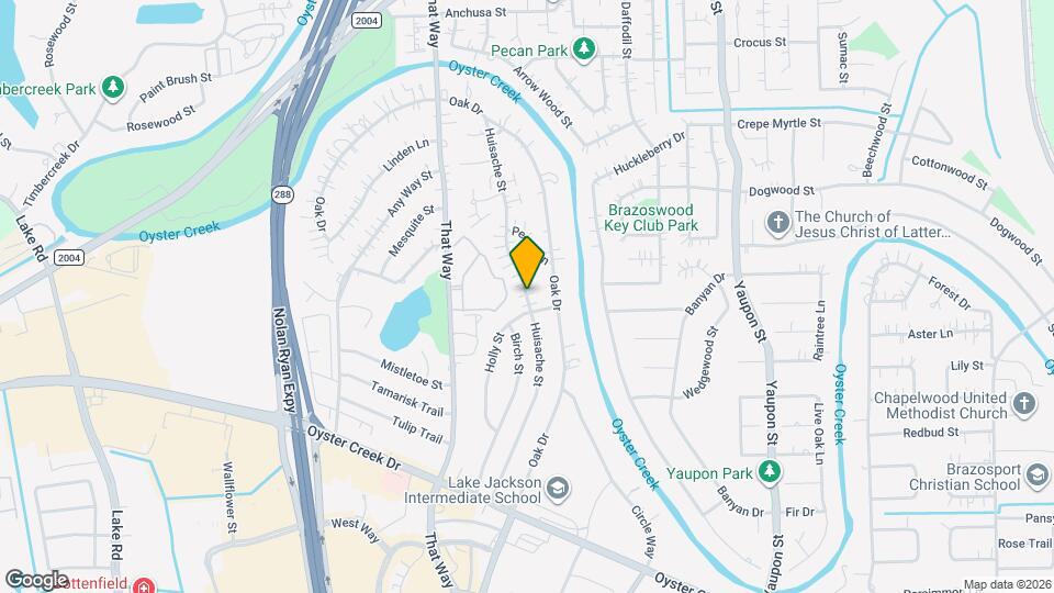 315 Huisache St Map and Location Details