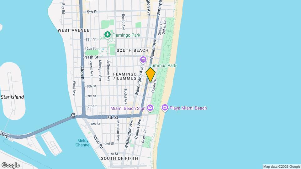 821 Ocean Ct, Unit SI ID1540438P Mapa y Detalles de la Ubicación