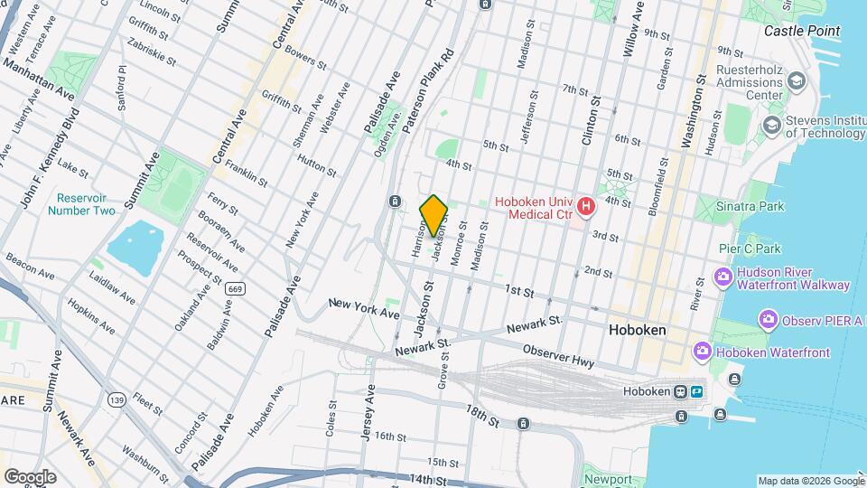 124 Jackson St Map and Location Details