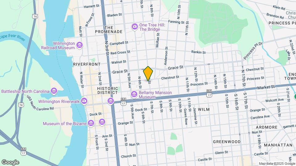 113 N 7th St Map and Location Details