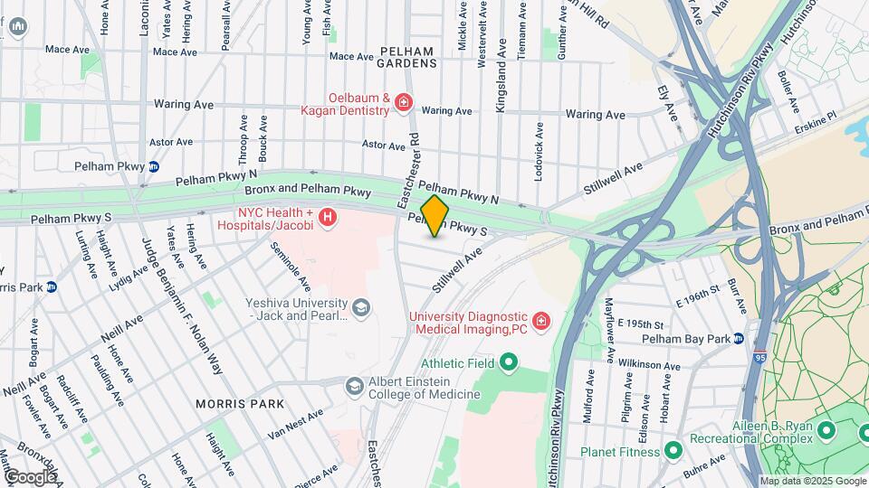 1545 Rhinelander Ave Mapa y Detalles de la Ubicación