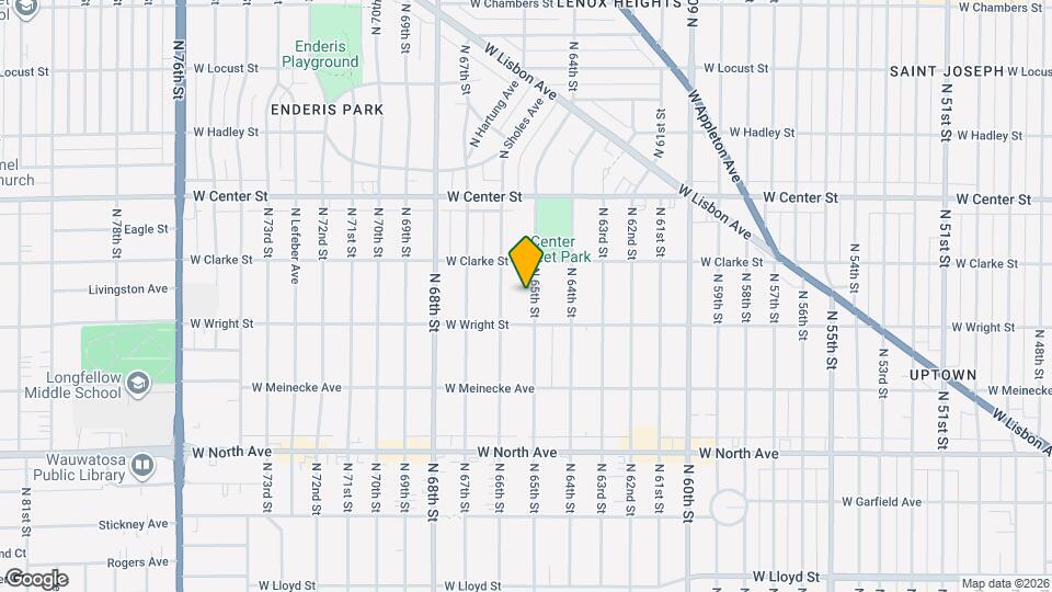 2537 N 65th St, Unit 2537 N 65th Map and Location Details