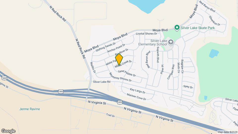 8024 Moss Creek Dr Mapa y Detalles de la Ubicación