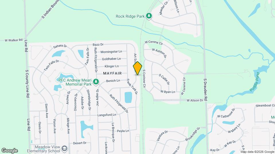 2908 Art Schultz Dr Map and Location Details