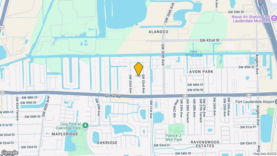 4601 SW 32nd Ave Map and Location Details