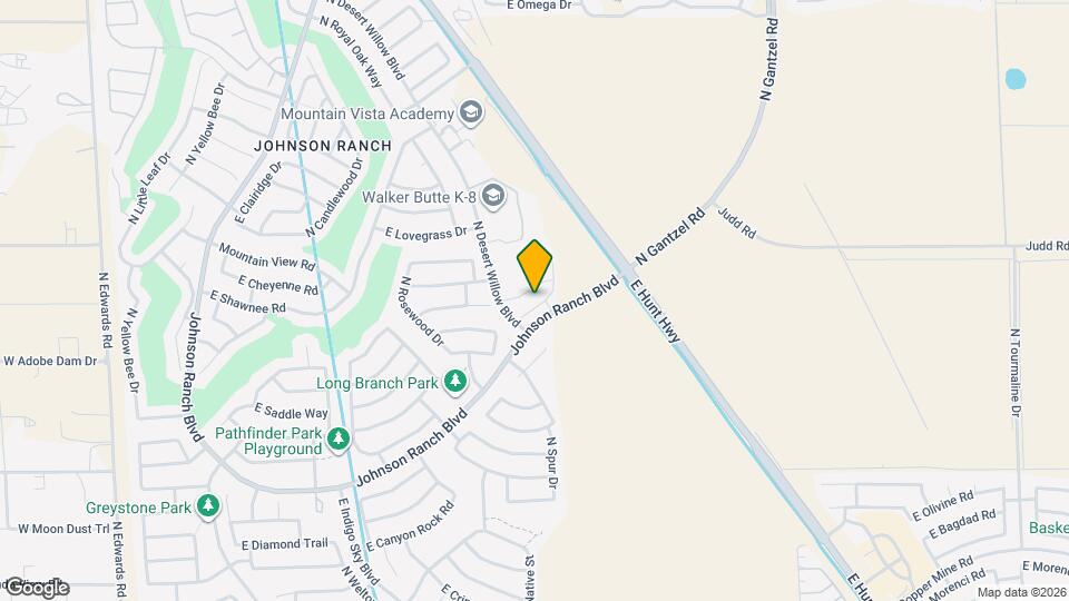 1280 E Palomino Way, Unit 4040 Map and Location Details
