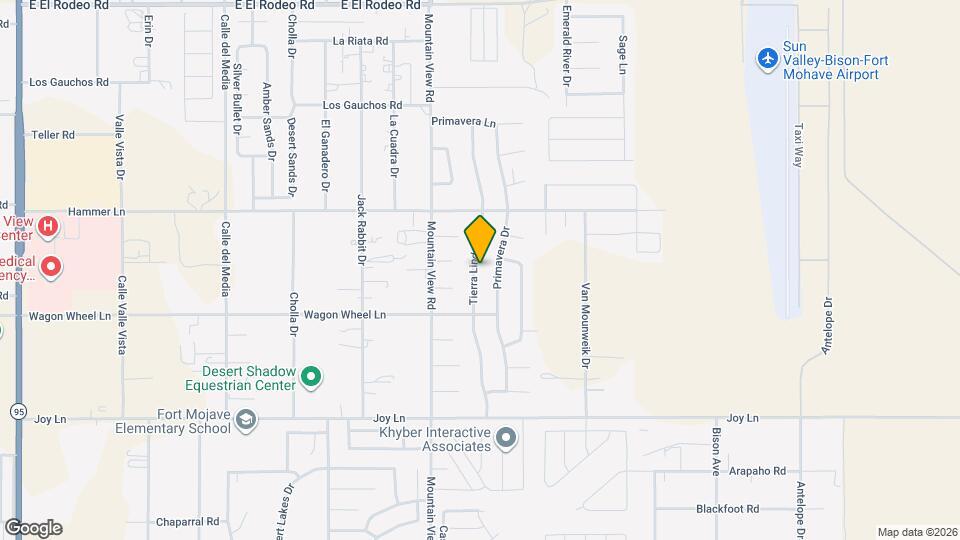 5386 Tierra Linda Dr Map and Location Details