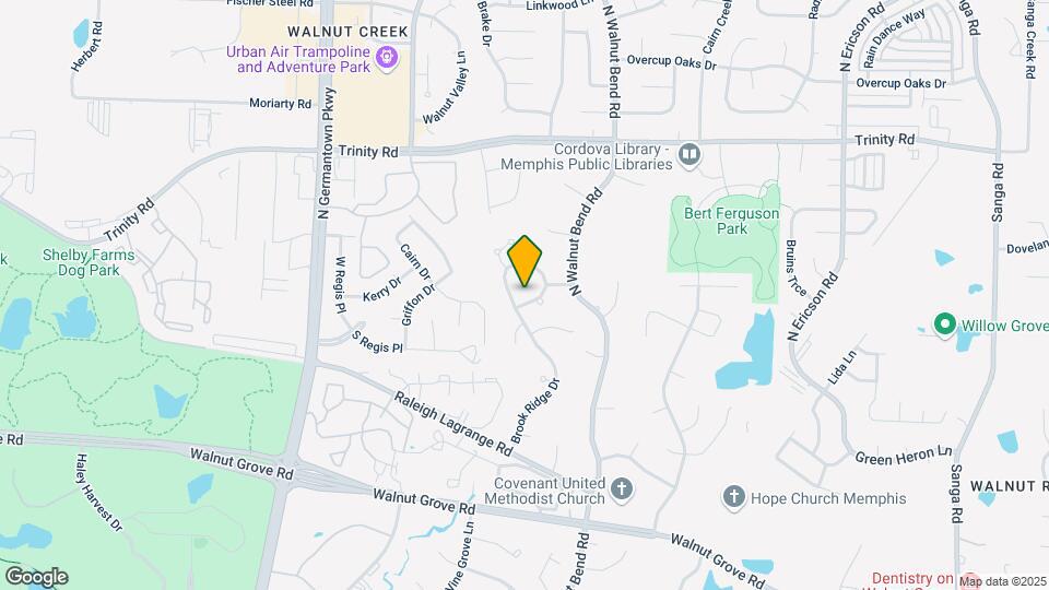 431 Brook Ridge Cir Map and Location Details