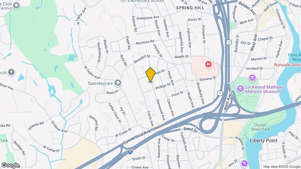 53 Glenwood Ave Map and Location Details