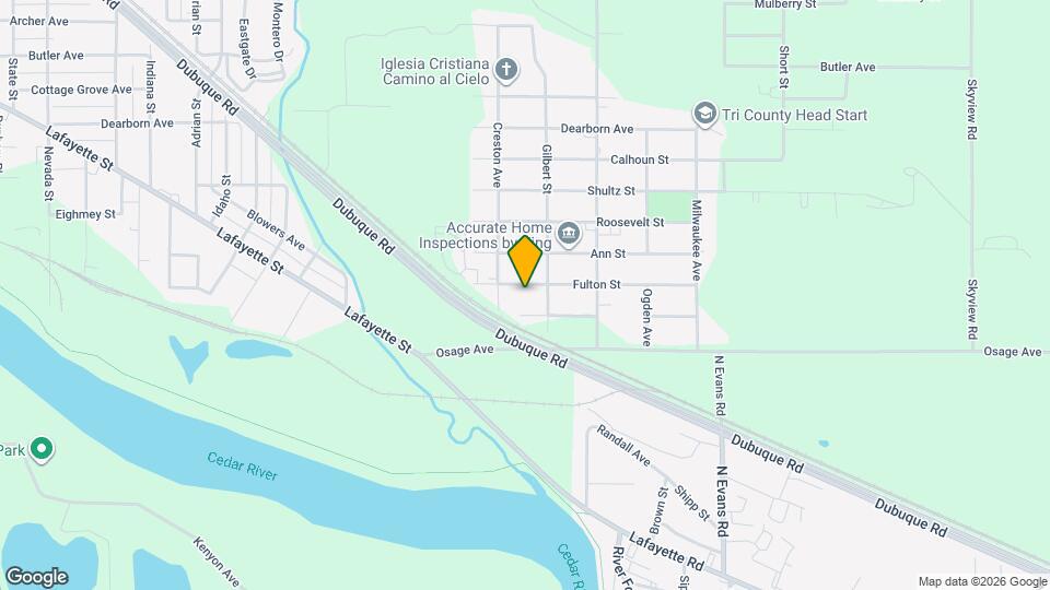 1026 Fulton St Map and Location Details