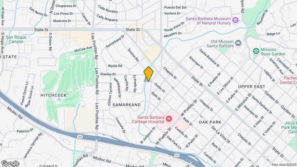 246 W Alamar Ave Mapa y Detalles de la Ubicación