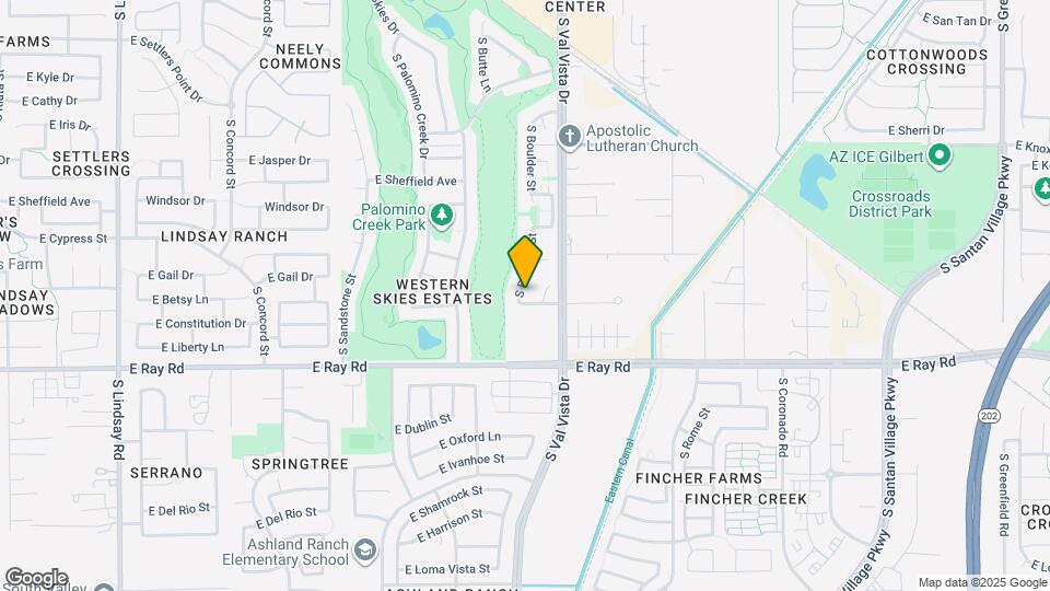 1469 S Boulder St Map and Location Details