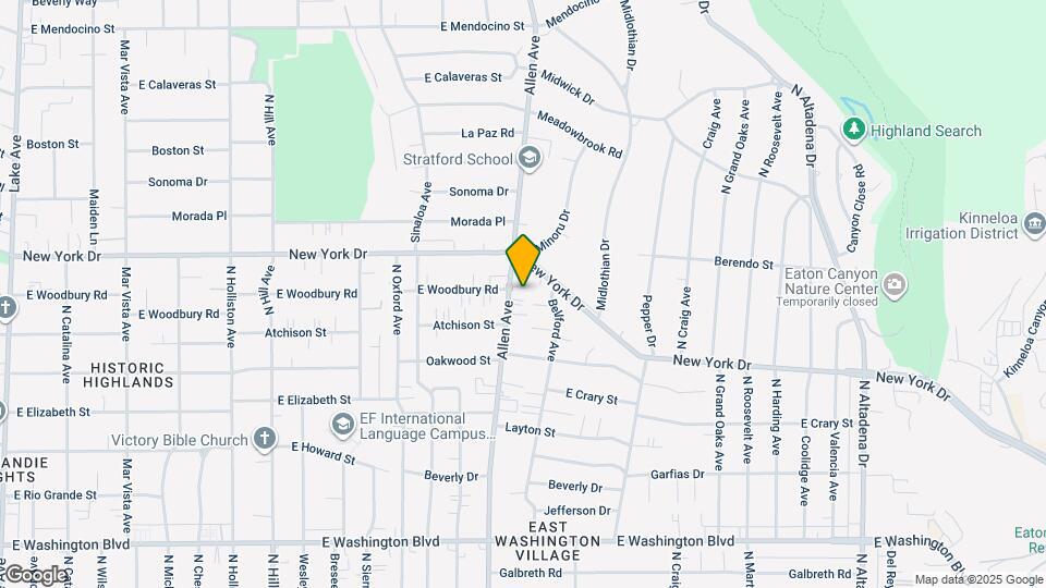 1816 Allen Ave Map and Location Details