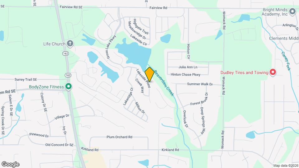 235 Lakeside Point Map and Location Details