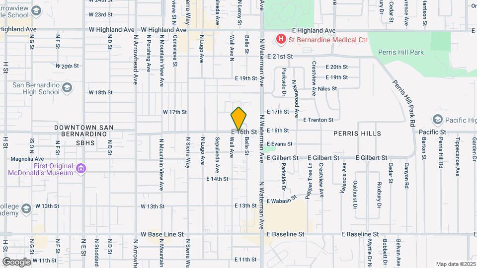 241-247 E 16th St Map and Location Details