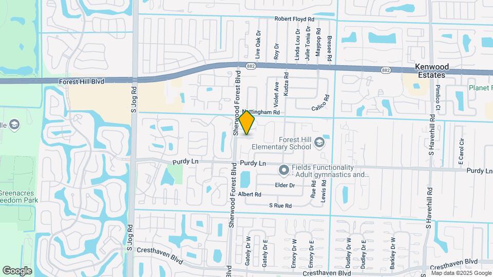 2144 Sherwood Forest Blvd Map and Location Details