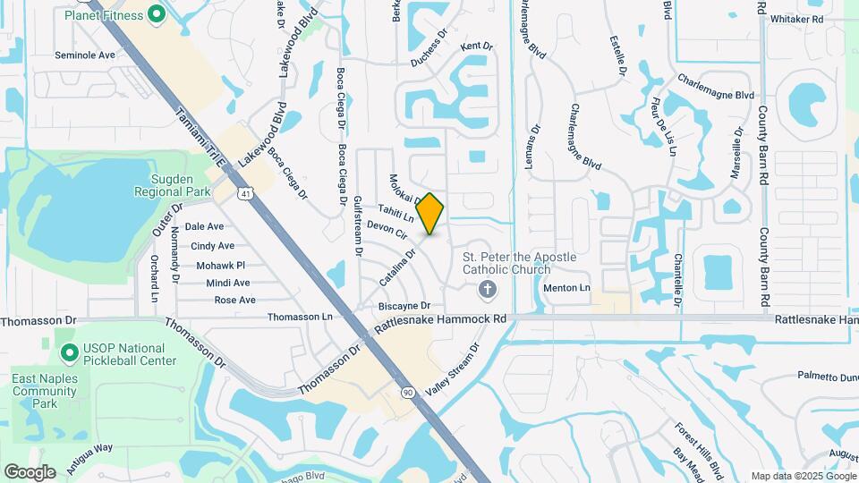 4903 Catalina Dr Map and Location Details