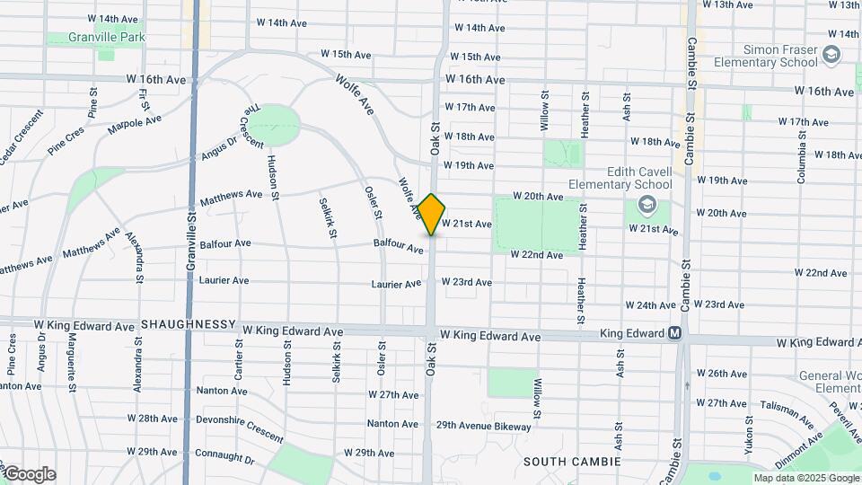 3789 Oak St Map and Location Details
