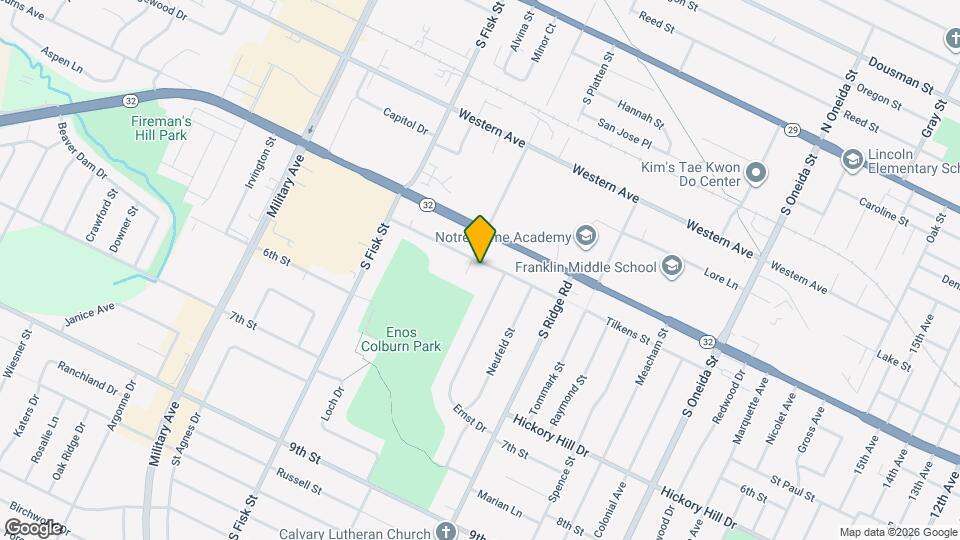 1371 Shirley St Mapa y Detalles de la Ubicación