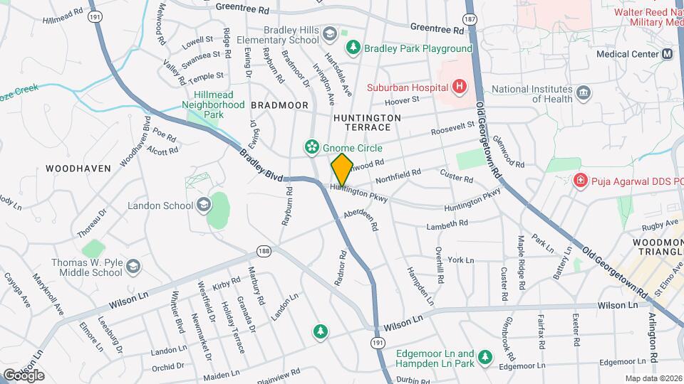 5718 Huntington Pkwy Map and Location Details