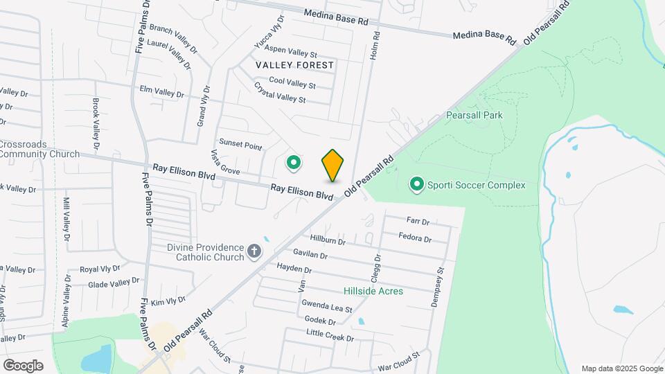 Residences at Pearsall Park Mapa y Detalles de la Ubicación