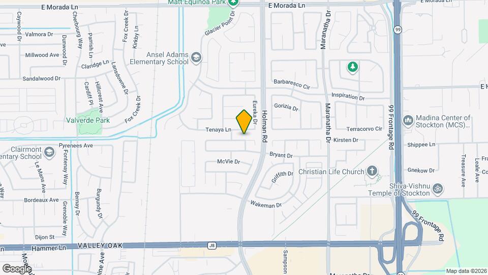 3361 Rutherford Dr Mapa y Detalles de la Ubicación