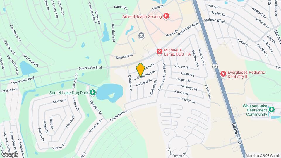 4715 Leucadendra Dr Map and Location Details