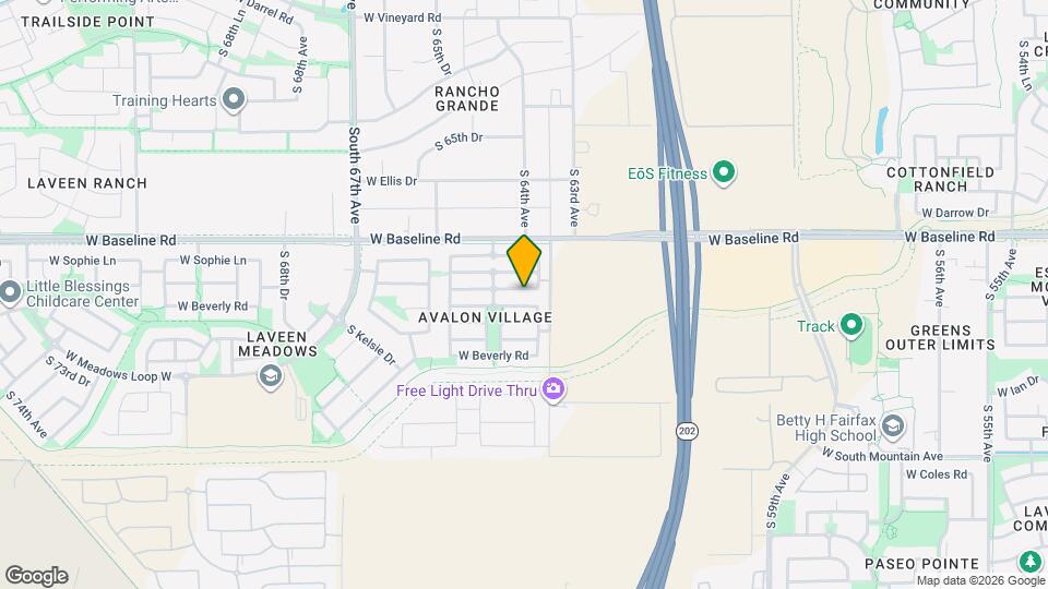 6327 W Branham Ln Mapa y Detalles de la Ubicación