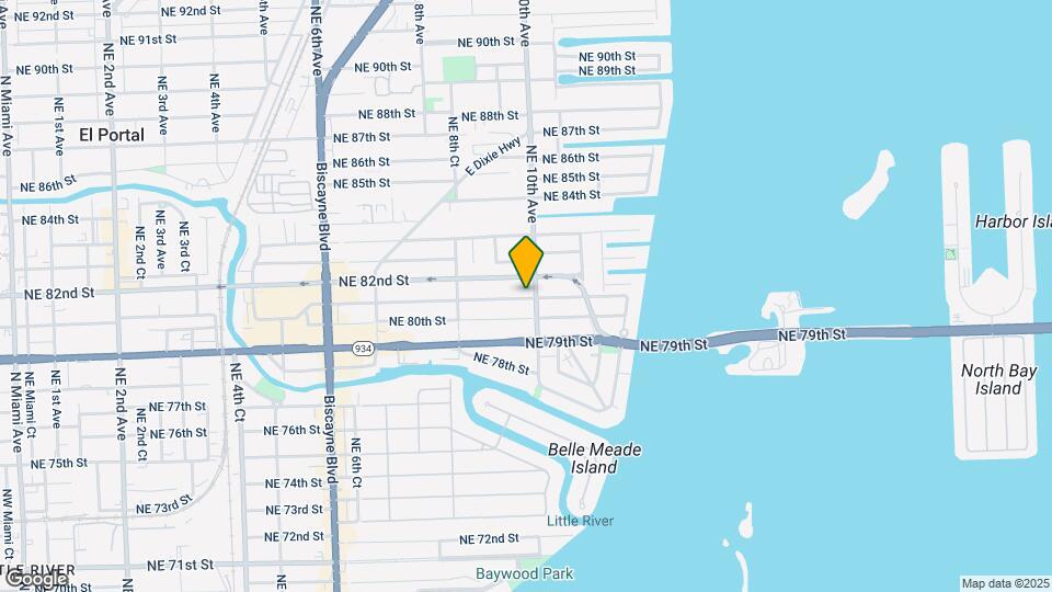 981 NE 81st St Map and Location Details