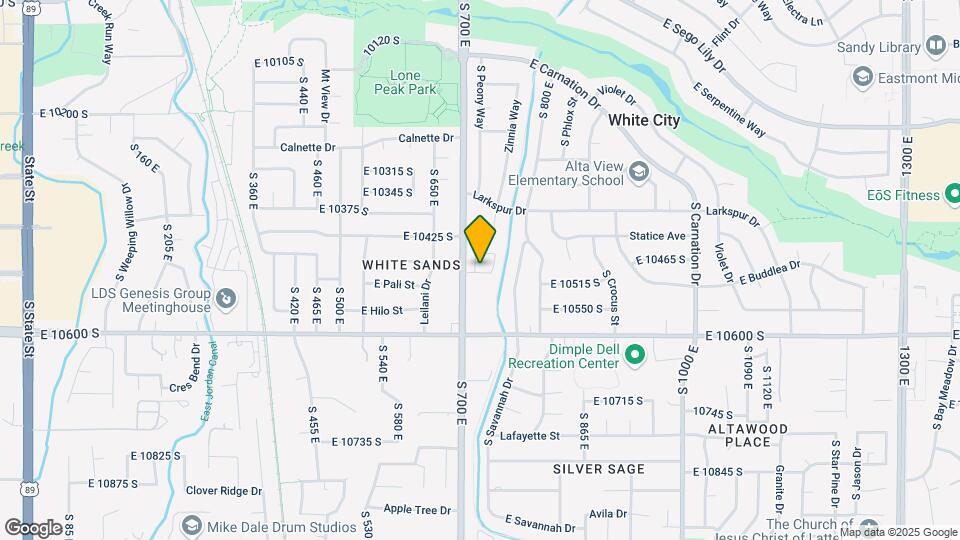 723 Sandy Point Dr Mapa y Detalles de la Ubicación