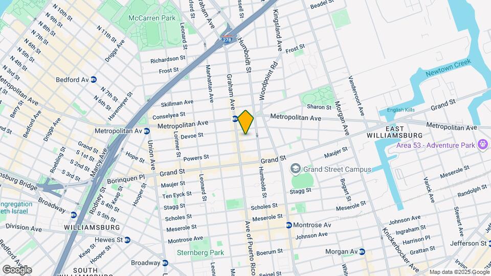 259 Ainslie St Map and Location Details