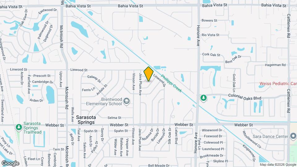 4947 Live Oak Dr Mapa y Detalles de la Ubicación