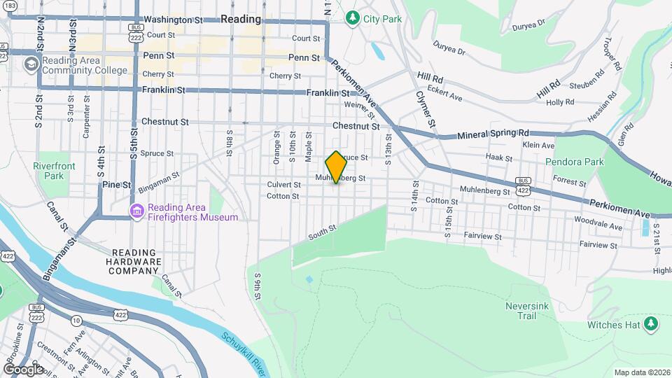 426 Wunder St Map and Location Details