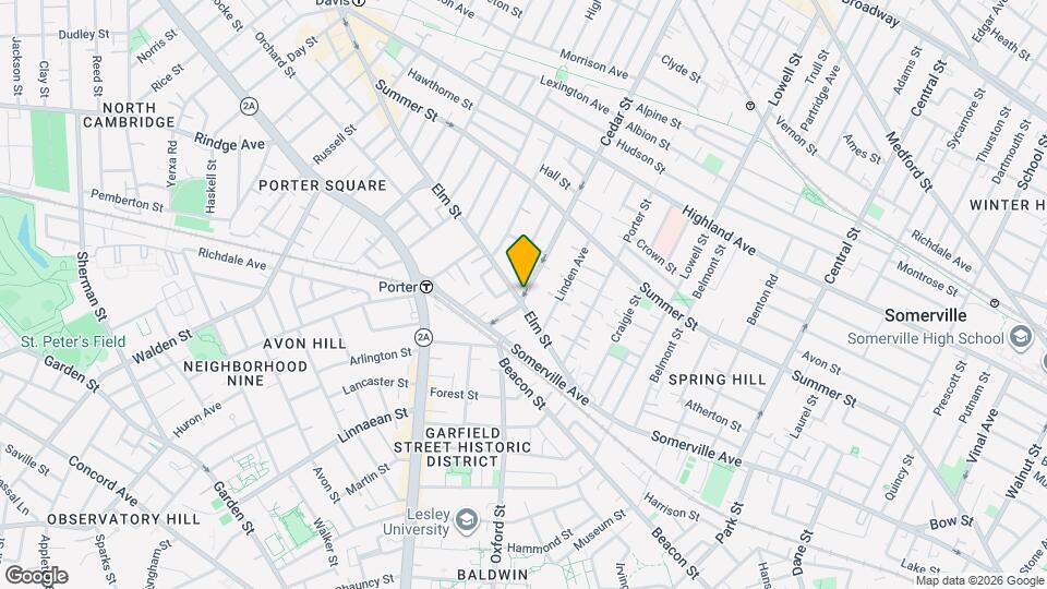 8 Cedar St Map and Location Details