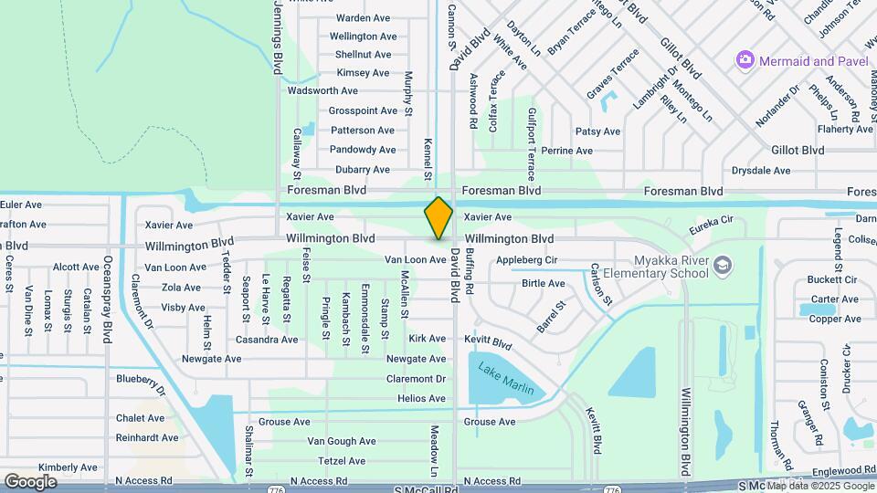 11781 Willmington Blvd Map and Location Details