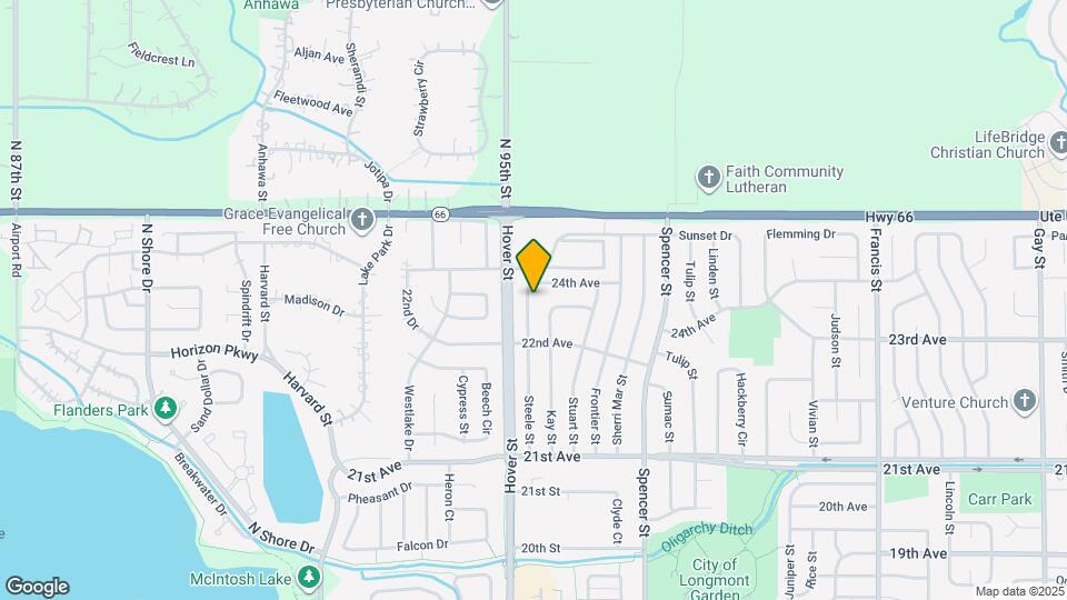 2306 Steele St Map and Location Details