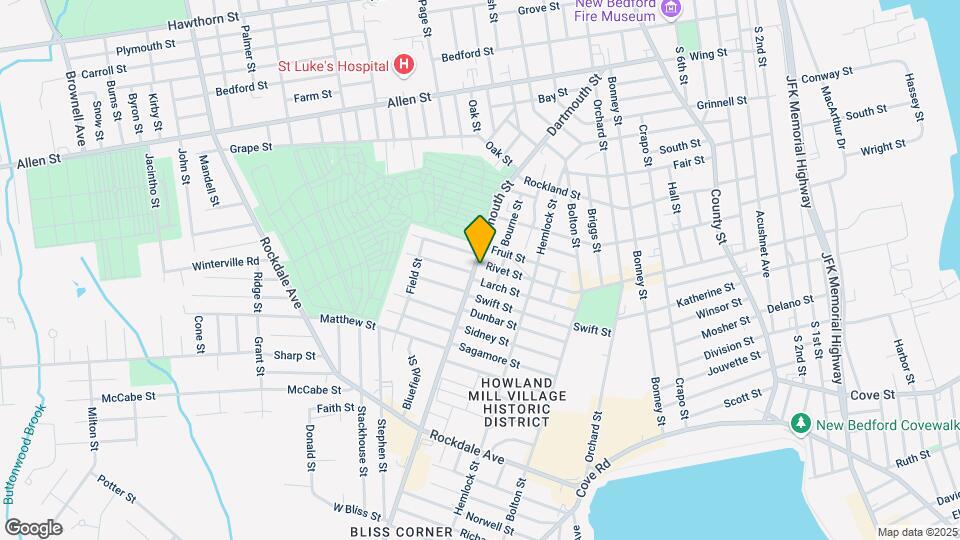 278 Dartmouth St-Unit -2 Map and Location Details