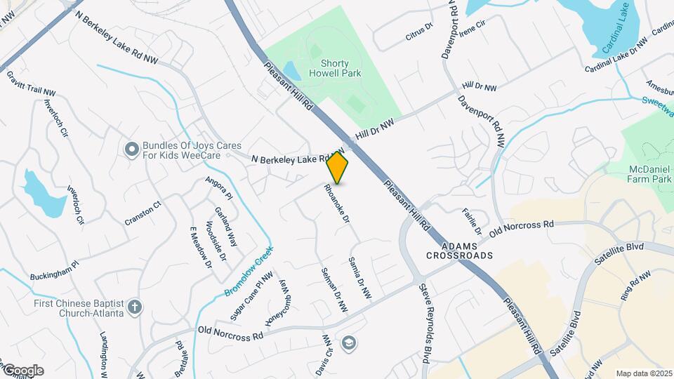 2535 Rhoanoke Dr Map and Location Details