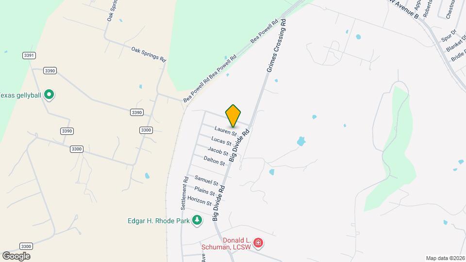 3408 Lauren St Map and Location Details