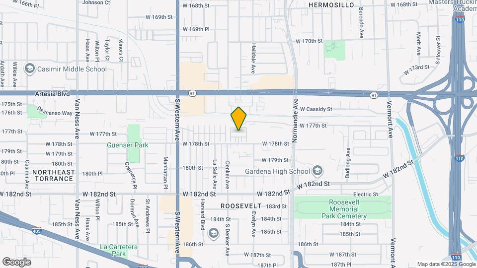 7103 Ryder Ln Map and Location Details