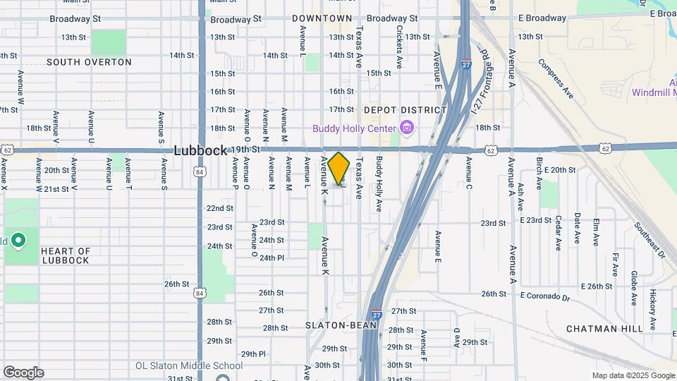 2102 Avenue J Map and Location Details