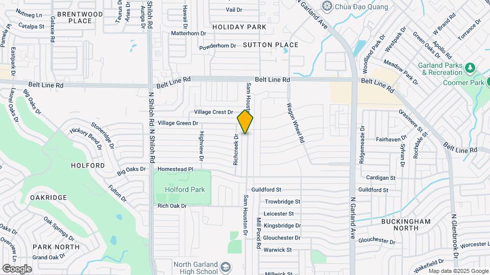 2625 Sam Houston Dr Map and Location Details
