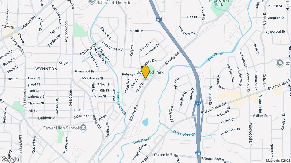 1052 Enoch Dr Map and Location Details